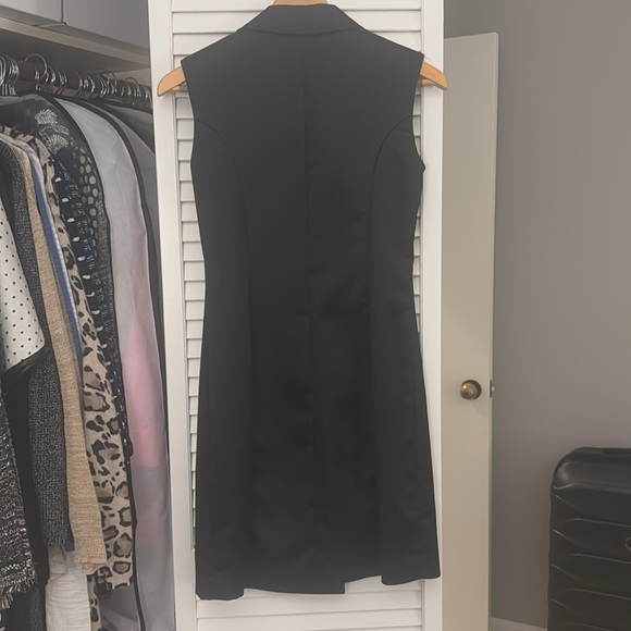 Kaos Black Sleeveless Double Breasted Blazer Dress - Picture 4 of 4